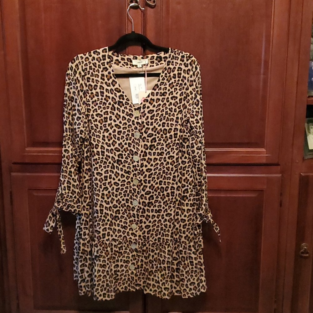 Darling Animal Print Dress